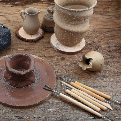 Pottery Tool Clay Sculpting Tools Chisel for Potter/ceramic Artist Kit 30 Pcs 2