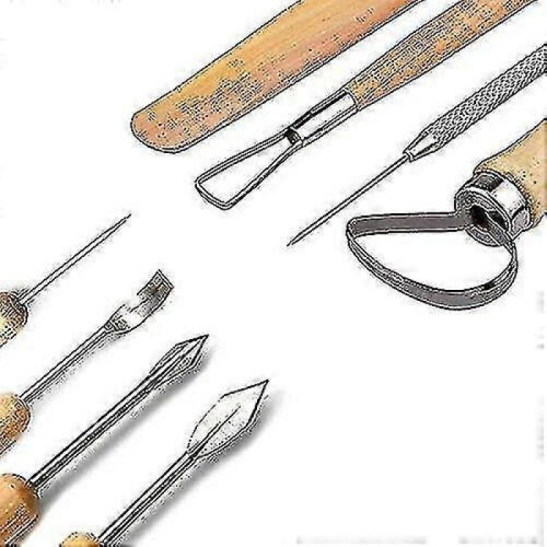 Pottery Tool Clay Sculpting Tools Chisel for Potter/ceramic Artist Kit 30 Pcs 1