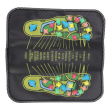 Relief Foot Massage Mat with Plastic Blocks for Any Household Floor