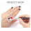 Mode Acryl Farbe Nail Art Palette mit Finger Ring 9