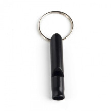 (Black) 5pcs Outdoor Small Whistle For Hiking Camping Climbing Aluminum Alloy Whistle, Rescue Referee Keychain Pendant Small