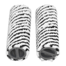 Hard Floor Cleaner Brush Roller Replacement Microfiber for FC3 FC5 FC7 Black