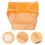 Waterproof Breathable Cotton 3-Layer Reusable Diaper Pants Orange M 3