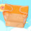Waterproof Breathable Cotton 3-Layer Reusable Diaper Pants Orange M 5