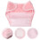 Waterproof Breathable Cotton 3-Layer Reusable Diaper Pants Pink M 3