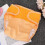 Waterproof Breathable Cotton 3-Layer Reusable Diaper Pants Orange M 2