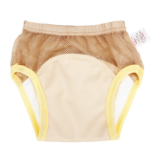 Mesh Breathable Reusable Training Pants for Newborns Coffee 90 1