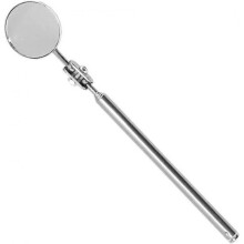Telescopic Inspection Mirror Retractable Mirror Repair Tool Telescoping Hand Tool with Handle for Mechanics Cars(30X600mm)