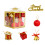 Ensemble de boules de décoration de noël, ornements-Rouge 1