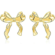 Bow Earrings, Gold Silver Bow Stud Earrings for Women, Bow Jewelry Women