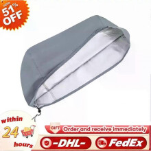 Outboard Motor Cover 420D Heavy Duty Waterproof Boat Motor Cover Boat Engine Hood Covers Fit for Motor up to 15-20 HP