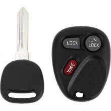 315MHz KOBUT1BT Keyless Entry Remote Ignition Transponder Key Fob for Chevrolet