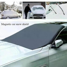 Car Snow Cover with Magnets Sunshade Cover Car Windshield Shade Waterproof Protector Cover for Winter Car Windscreen Cover