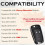 Keyless Entry Remote Control Key Fob Replacement Fits for GMC Terrain 2010-2020 2
