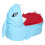Portable Fluffy Shark Toy Storage Bag 2