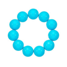 (Blue bracelet) Colorful Resin Beaded Statement Choker Necklace Acrylic Chunky Beads Necklace