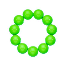 (Green bracelet) Colorful Resin Beaded Statement Choker Necklace Acrylic Chunky Beads Necklace