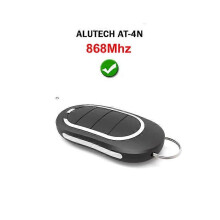 (868MHz) ALUTECH AT-4N 433.92/868MHz Garage Door Remote Control Replacement 433.92MHz