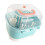 Compact Plastic Nursing Bottle Storage Box - Green, Dustproof & Draining 6