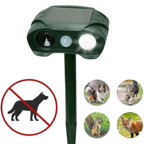 Ultrasonic Animal Repeller Solar Animal Waterproof