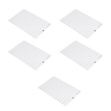 5PK Cutting Pads for Silhouette Cameo Standard Grip Adhesive Non Slip Grid