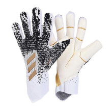 (7yards, White and gold) 2025 Children's Goalkeeper Gloves Sports Equipment, Suitable for Football Enthusiasts and Children's Beginners