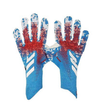 (6yards, Blue and white) 2025 Children's Goalkeeper Gloves Sports Equipment, Suitable for Football Enthusiasts and Children's Beginners