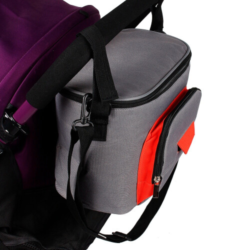 Babywagen-Organizer wasserdicht, Grau 2