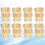 100PCS Brass Insert Knurled Threaded M4x8x6 Anti-Corrosion for 3D Printer 1