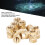 100PCS Brass Insert Knurled Threaded M4x8x6 Anti-Corrosion for 3D Printer 8