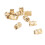 100PCS Brass Insert Knurled Threaded M4x8x6 Anti-Corrosion for 3D Printer 15