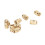 100PCS Brass Insert Knurled Threaded M4x8x6 Anti-Corrosion for 3D Printer 16