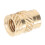 100PCS Brass Insert Knurled Threaded M4x8x6 Anti-Corrosion for 3D Printer 3
