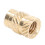 100PCS Brass Insert Knurled Threaded M4x8x6 Anti-Corrosion for 3D Printer 9