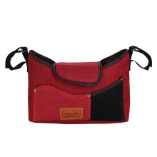 Large Hanging Stroller Organizer Bag (Red)
