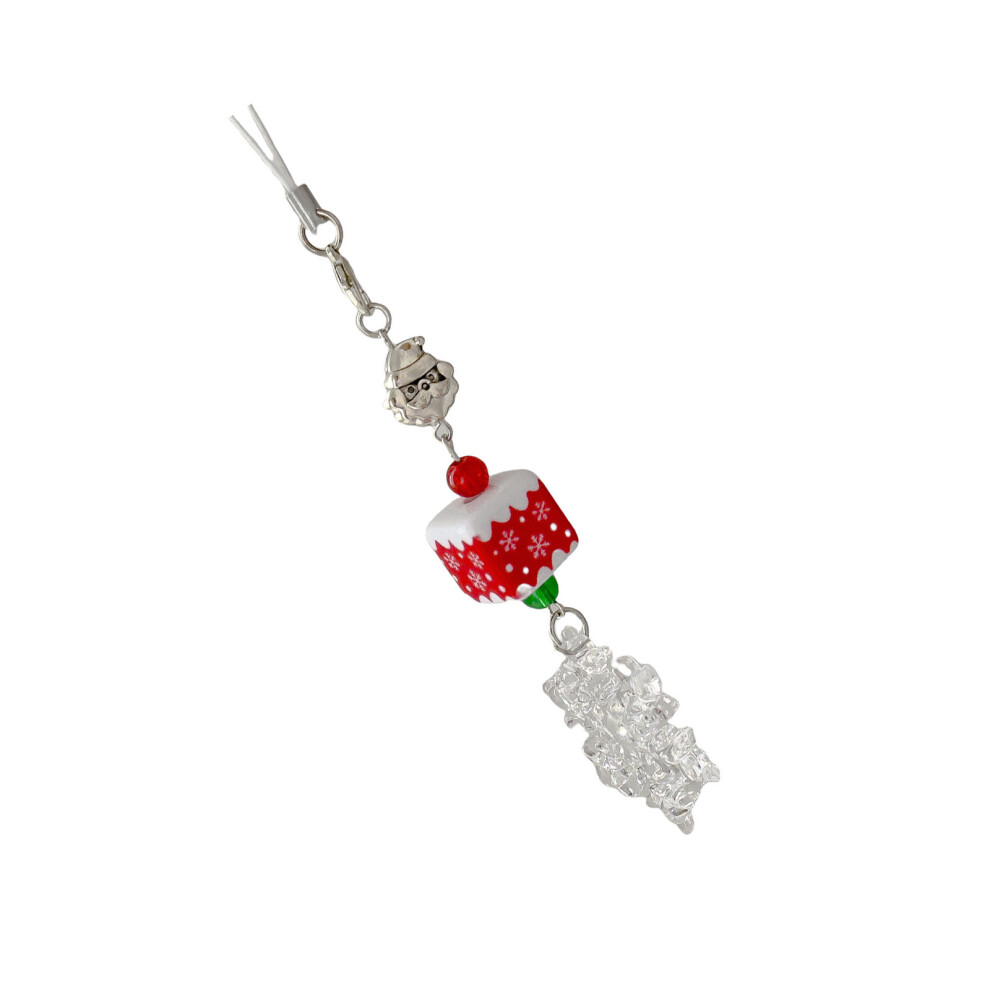 Phone Decorations Cute Phone Lanyard Festival-Snowflake Lanyard 7751000331924