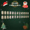 Glittering Stick on Nail with Christmas Tree Winter False Nail 1