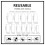 Elegant Long Square Christmas False Nails with Glittering and 3