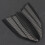 Nmax 155 ccm Winglets 1 Paar, Carbonfaser 9