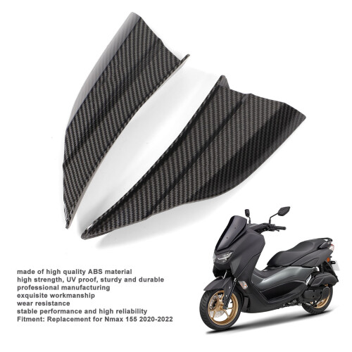 Nmax 155 ccm Winglets 1 Paar, Carbonfaser 2