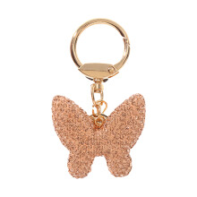 Elegant Butterfly Adornment With Sparkling Crystals-champagne