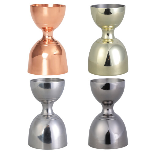 Large Capacity Cocktails Jigger Measuring Cup Precise-Silver 1