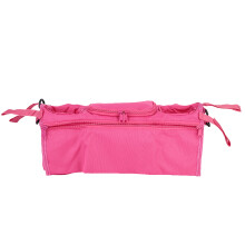 Baby-Stroller-Organizer für Windeln, Spielzeug & Flaschen - Pink