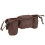 Brown Baby Stroller Storage Bag for Diapers & Bottles 4