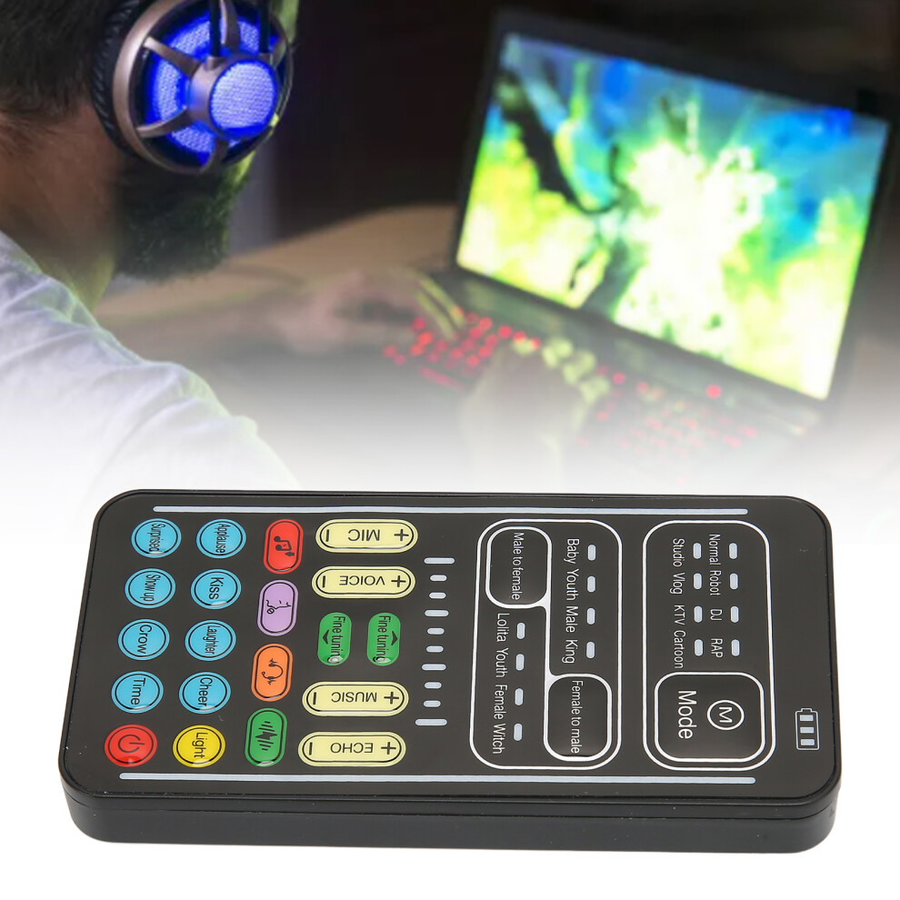 I9 Voice Changer 450Mah Portable Sound Card For Pc & Mobile Games 4951357233992