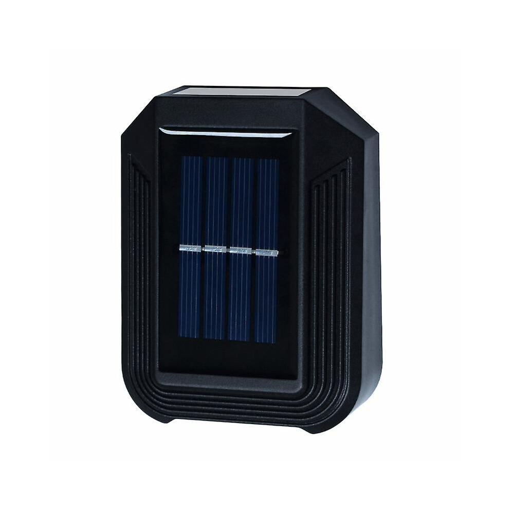 Kikidex (As Show, One Size) 2 Outdoor Solar Lights, Led Stair Lights, Waterproof, Suitable For Driveways, Patios, Decks, Stairs, Steps, Fences