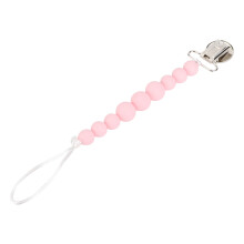Portable Baby Pacifier Chain Holder Pink