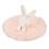 Samt-Häschen-Puppe Beruhigungsdecke Pink 1