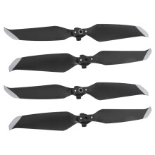 (Silver Edge) 2 Pairs RC Drone Propeller for Mavic Air 2 Gold Edge