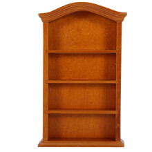 1:12 Puppenhaus Holz Bücherregal Home Decor